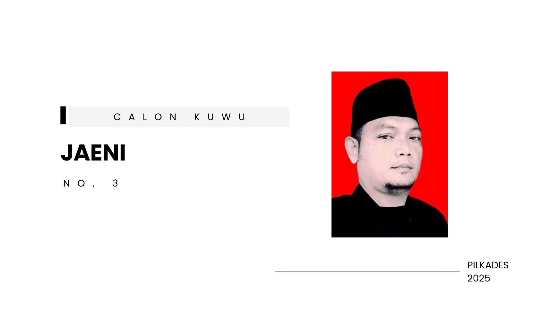 Calon Kuwu No. 3