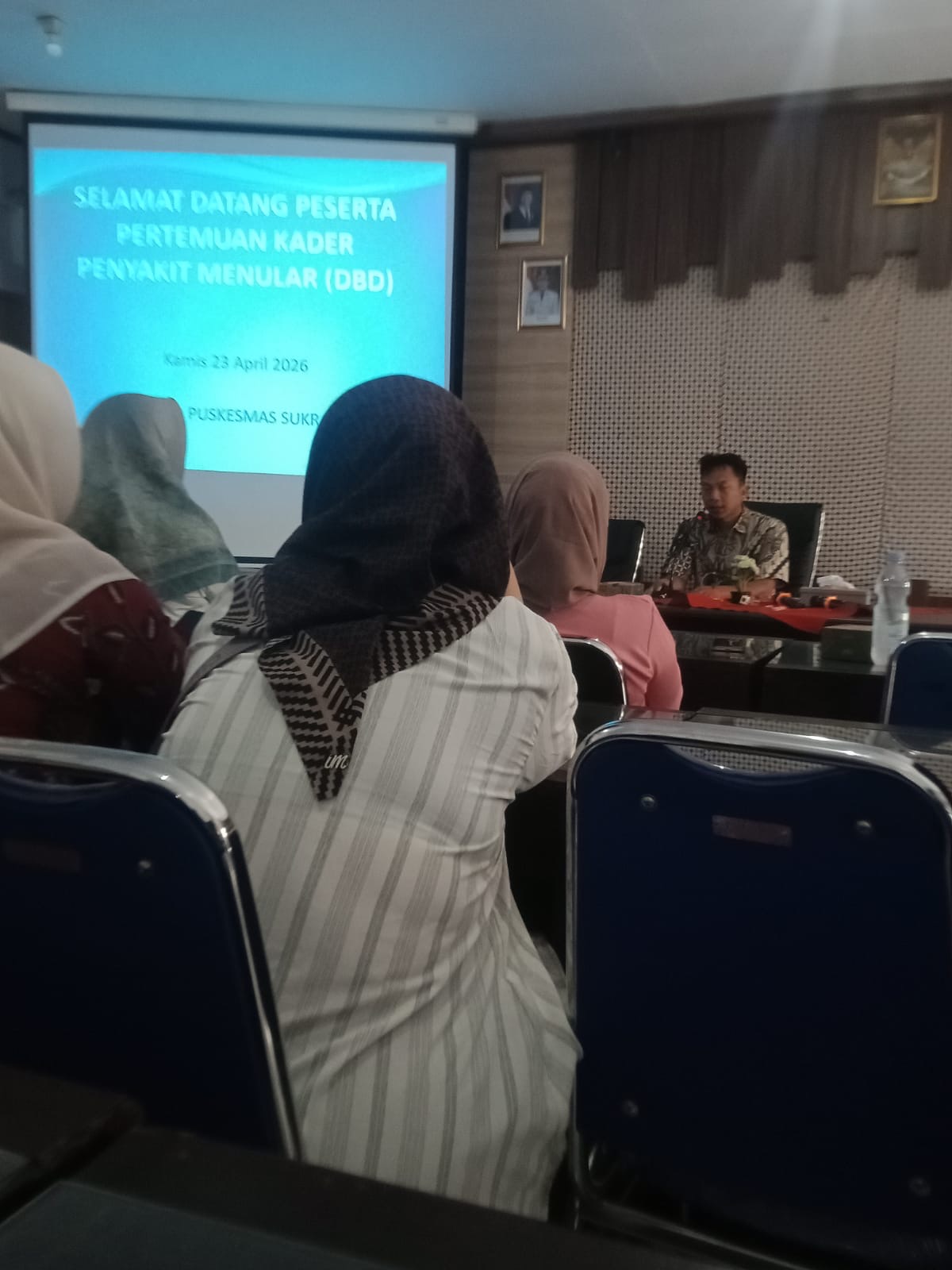 Pemdes Sukra Wetan Hadiri Sosialisasi Kader P2BB